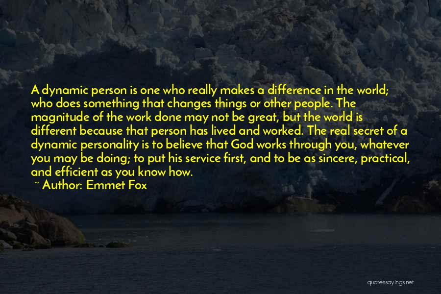 Doing Other People's Work Quotes By Emmet Fox