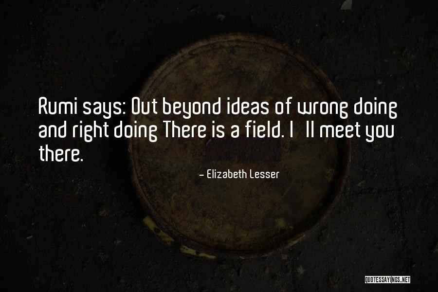 Doing Right And Wrong Quotes By Elizabeth Lesser