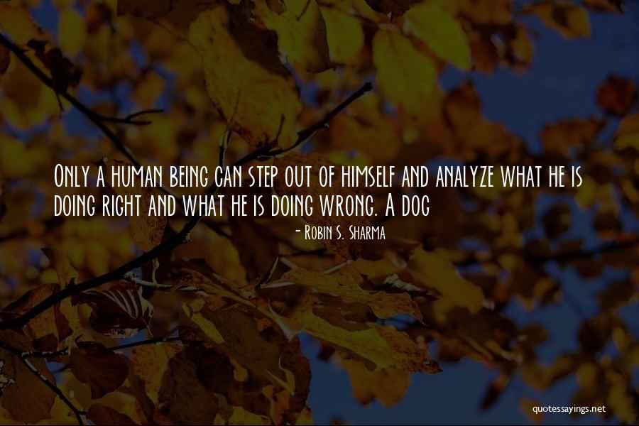 Doing Right And Wrong Quotes By Robin S. Sharma