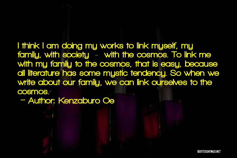 Doing Some Thinking Quotes By Kenzaburo Oe