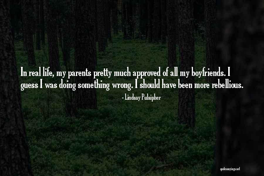 Doing Something Wrong Quotes By Lindsay Pulsipher