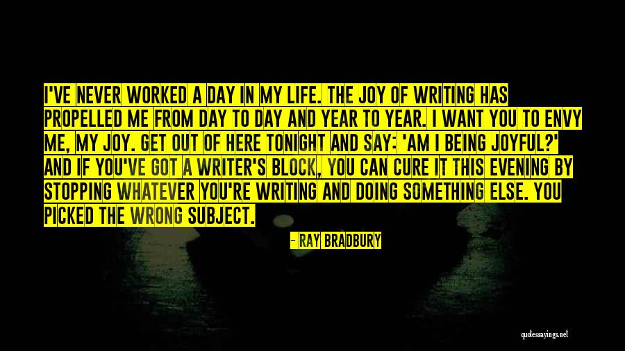 Doing Something Wrong Quotes By Ray Bradbury