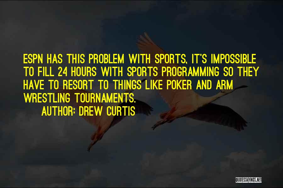 Doing The Impossible In Sports Quotes By Drew Curtis