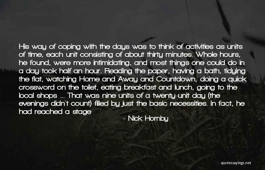 Doing The Same Things Quotes By Nick Hornby Doing The Same Things Quotes By Nick Hornby