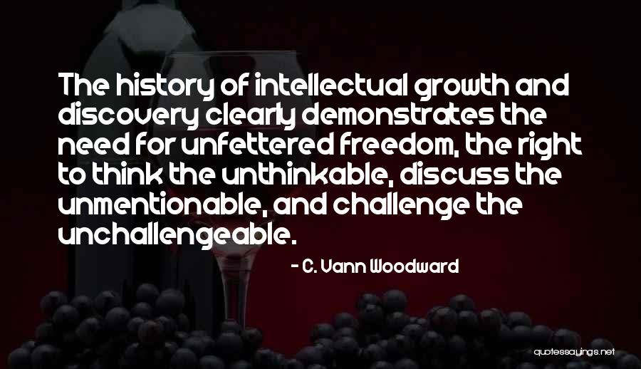 Doing The Unthinkable Quotes By C. Vann Woodward Doing The Unthinkable Quotes By C. Vann Woodward