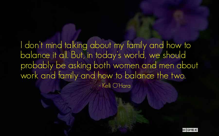 Doing The Work Not Talking About It Quotes By Kelli O'Hara Doing The Work Not Talking About It Quotes By Kelli O'Hara