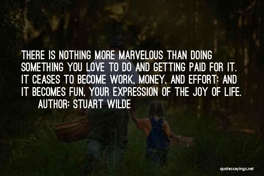 Doing The Work You Love Quotes By Stuart Wilde