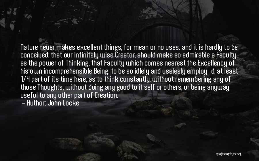 Doing Things For Others Quotes By John Locke