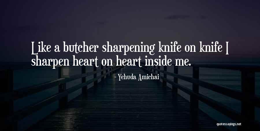 Doing Things From The Heart Quotes By Yehuda Amichai