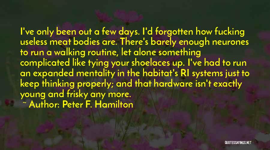 Doing Things Properly Quotes By Peter F. Hamilton