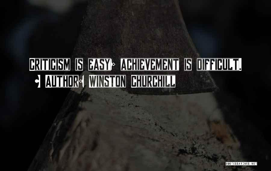 Doing Things The Easy Way Quotes By Winston Churchill