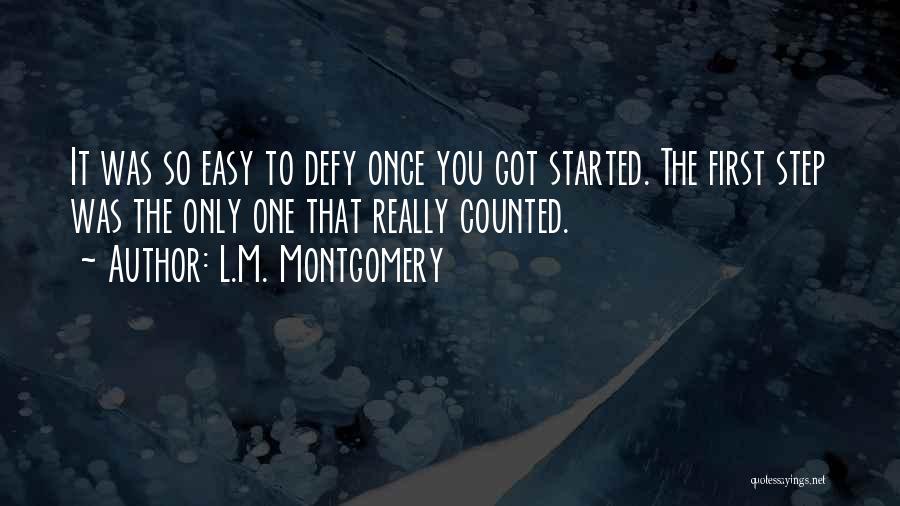 Doing Too Many Things At Once Quotes By L.M. Montgomery