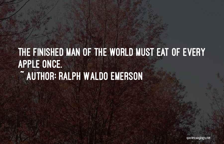 Doing Too Many Things At Once Quotes By Ralph Waldo Emerson