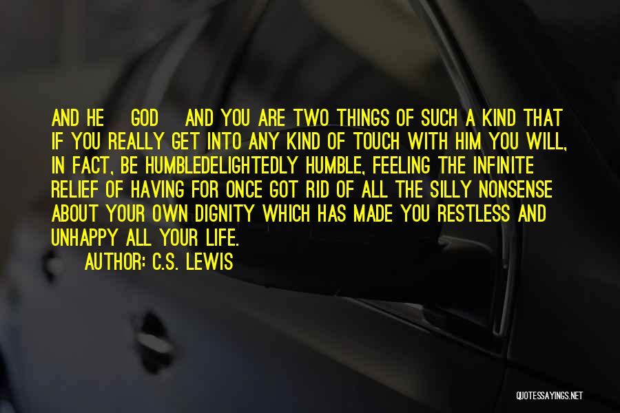 Doing Two Things At Once Quotes By C.S. Lewis