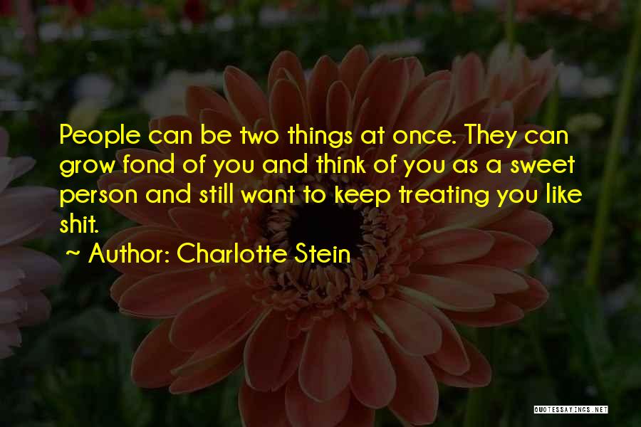 Doing Two Things At Once Quotes By Charlotte Stein