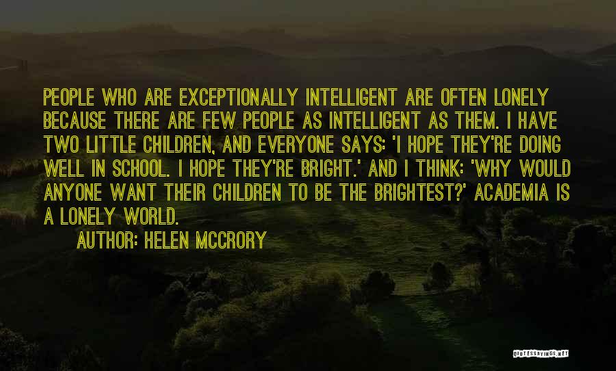 Doing Well In School Quotes By Helen McCrory