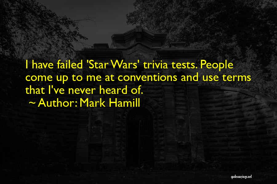 Doing Well On Tests Quotes By Mark Hamill