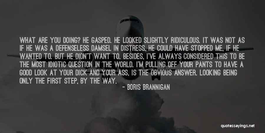 Doing What Is Good Quotes By Boris Brannigan