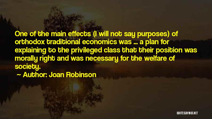 Doing What Is Morally Right Quotes By Joan Robinson