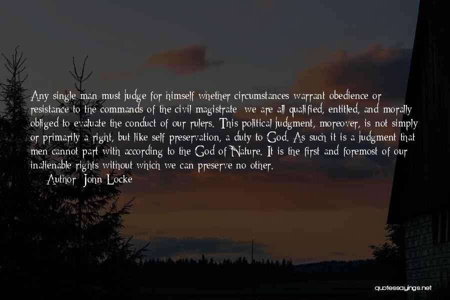 Doing What Is Morally Right Quotes By John Locke