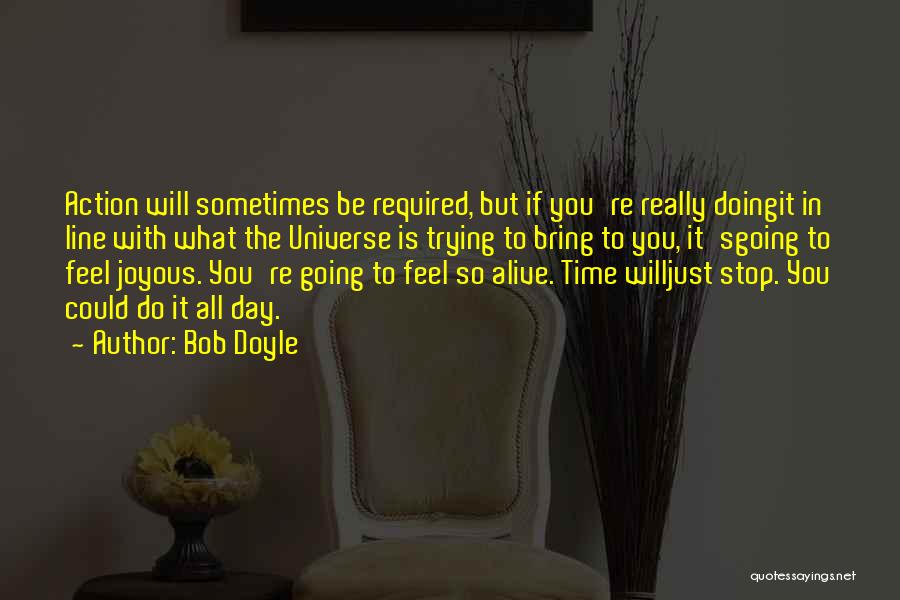 Doing What Is Required Quotes By Bob Doyle