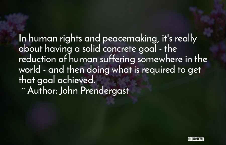 Doing What Is Required Quotes By John Prendergast