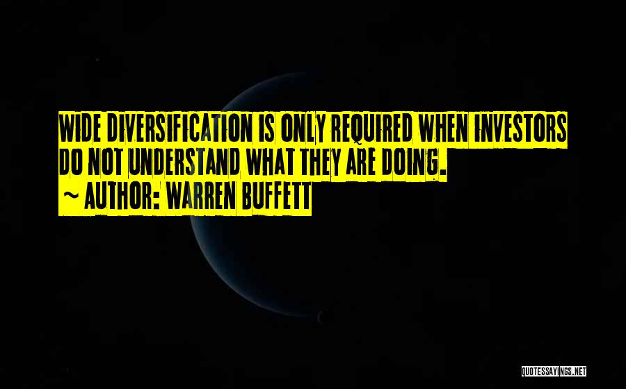 Doing What Is Required Quotes By Warren Buffett