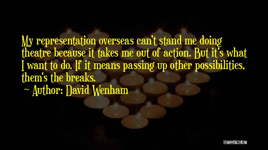 Doing What It Takes Quotes By David Wenham