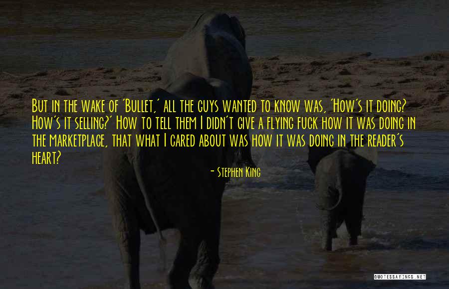 Doing What Matters Quotes By Stephen King Doing What Matters Quotes By Stephen King