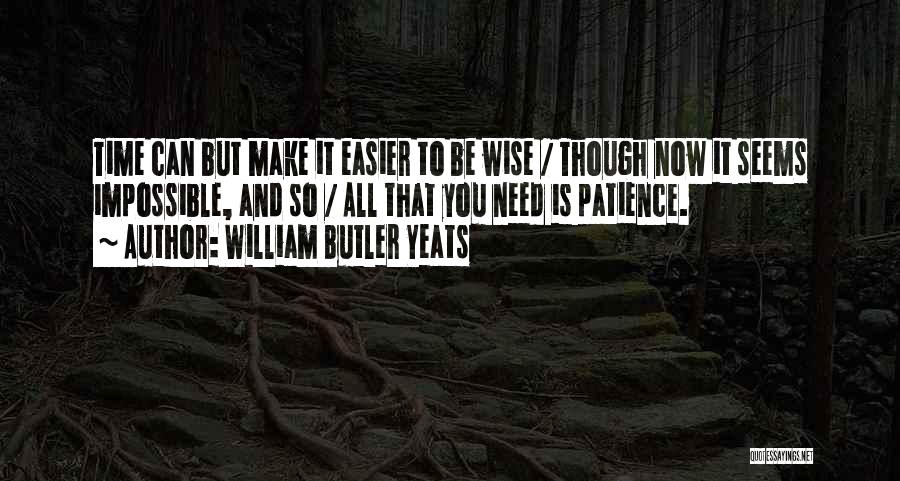 Doing What Seems Impossible Quotes By William Butler Yeats