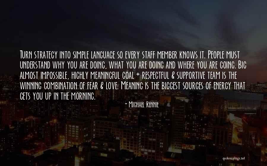 Doing What You Fear Quotes By Michael Rennie