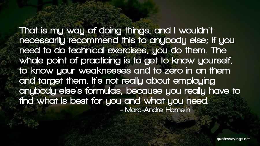 Doing What You Have To Do For Yourself Quotes By Marc-Andre Hamelin Doing What You Have To Do For Yourself Quotes By Marc-Andre Hamelin