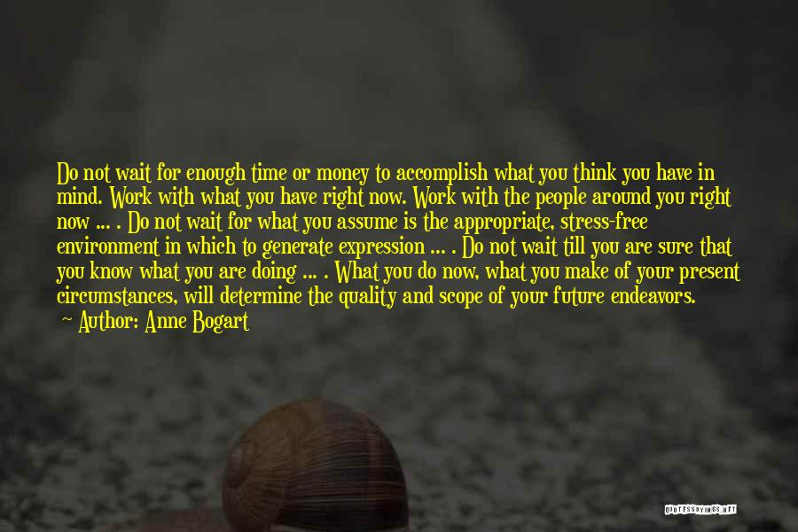 Doing What You Have To Do Quotes By Anne Bogart
