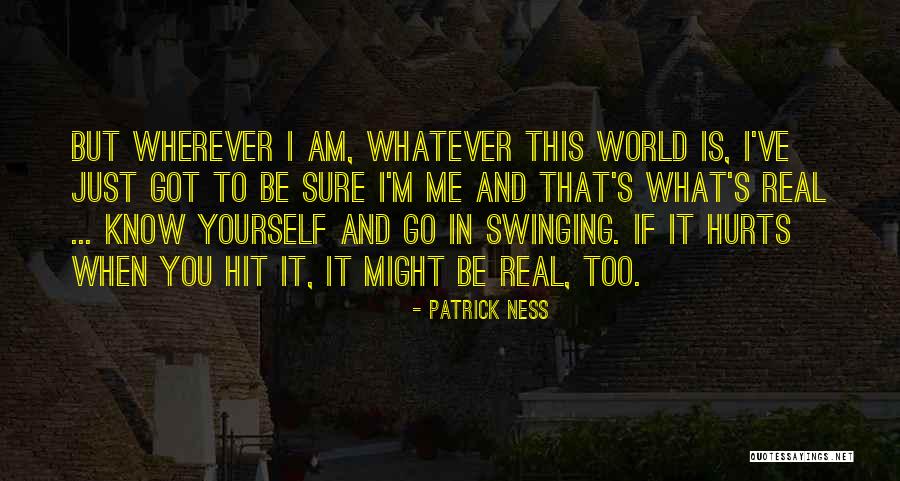 Doing What's Best Even If It Hurts Quotes By Patrick Ness Doing What's Best Even If It Hurts Quotes By Patrick Ness