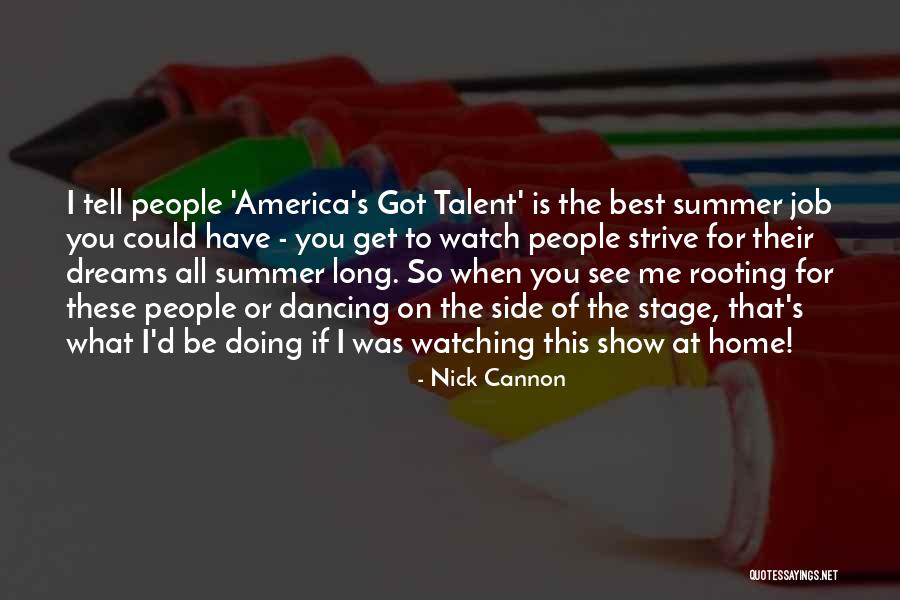 Doing What's Best For Me Quotes By Nick Cannon Doing What's Best For Me Quotes By Nick Cannon