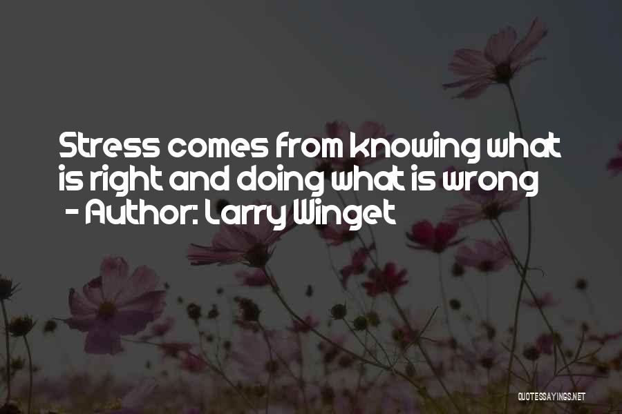 Doing Wrong And Right Quotes By Larry Winget