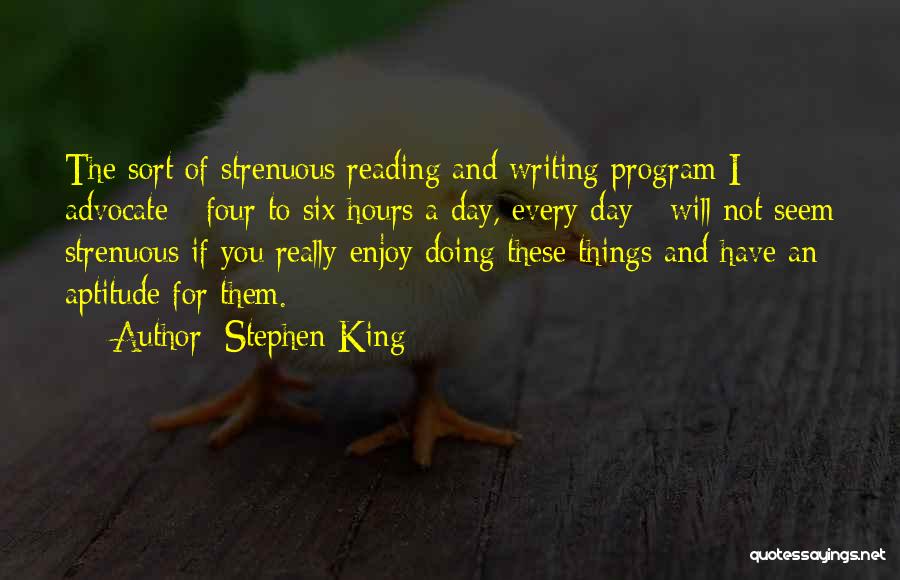 Doing You Quotes By Stephen King