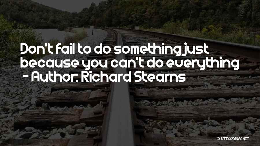 Doing Your Best But Failing Quotes By Richard Stearns