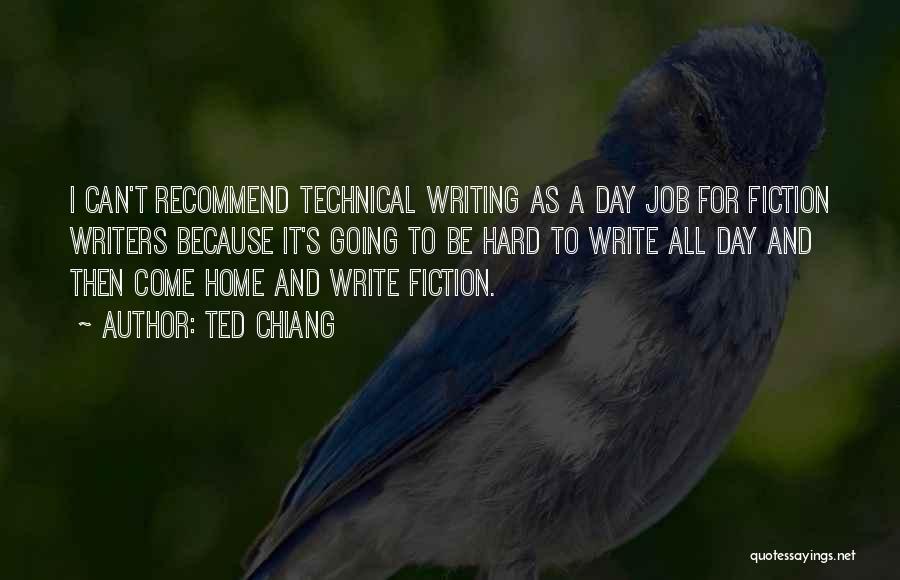 Doing Your Own Job Quotes By Ted Chiang