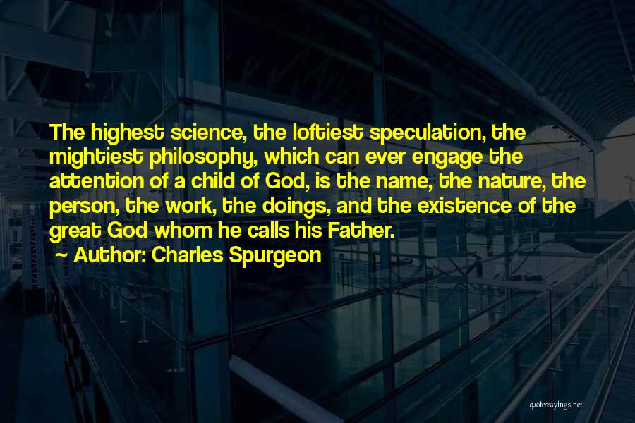 Doings Quotes By Charles Spurgeon