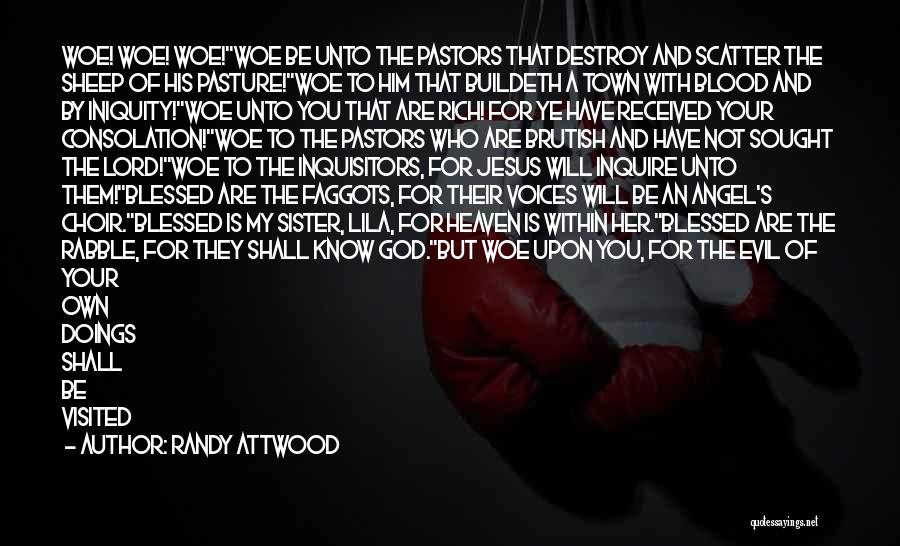 Doings Quotes By Randy Attwood