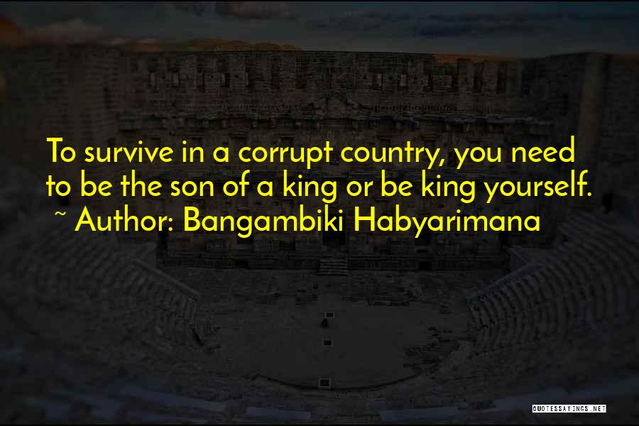 Dokoupil Nationality Quotes By Bangambiki Habyarimana