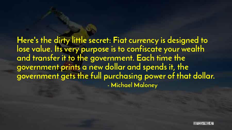 Dollar Value Quotes By Michael Maloney