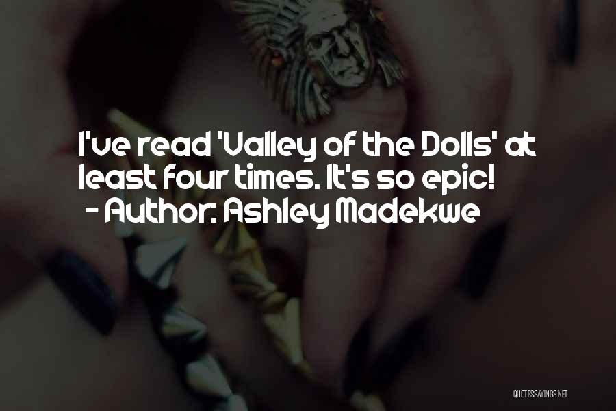 Dolls Quotes By Ashley Madekwe