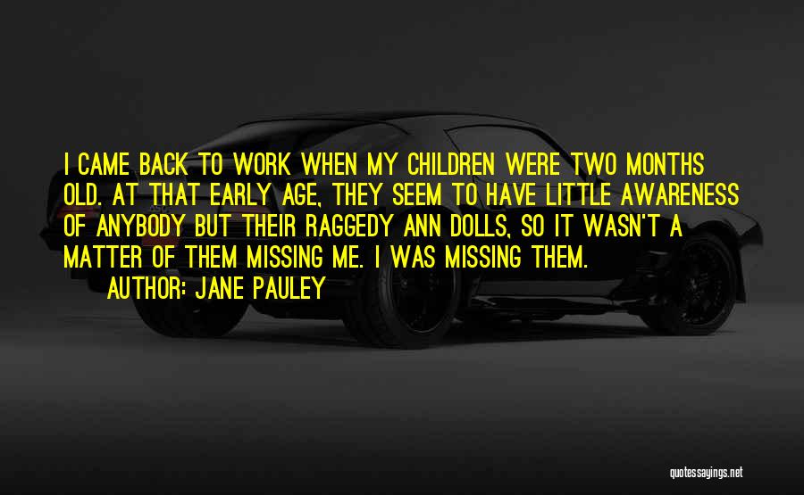 Dolls Quotes By Jane Pauley