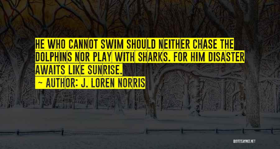 Dolphins And Life Quotes By J. Loren Norris