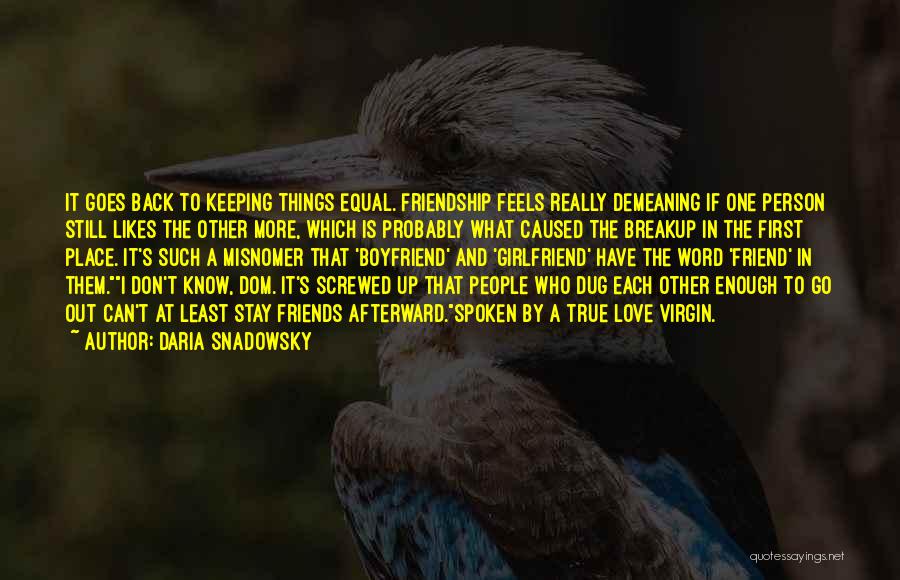 Dom Quotes By Daria Snadowsky