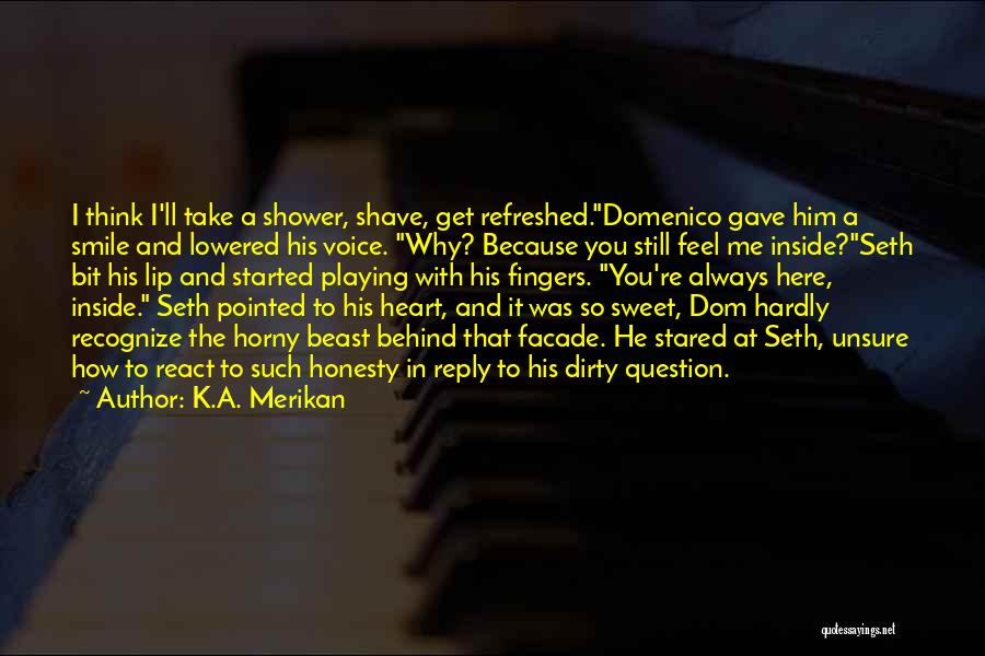 Dom Quotes By K.A. Merikan