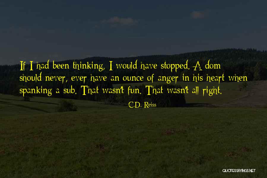 Dom Sub Quotes By C.D. Reiss