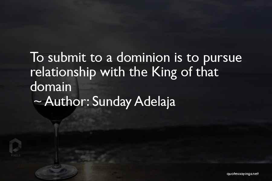 Domain Quotes By Sunday Adelaja